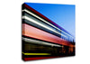 London Big Ben Double Decker Bus Canvas Wall Art