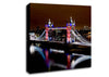 London Tower Bridge Lights Canvas Wall Art