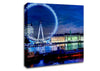 London-Eye Dusk Canvas Wall Art