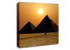 Magic Pyramids Giza Egypt Canvas Wall Art
