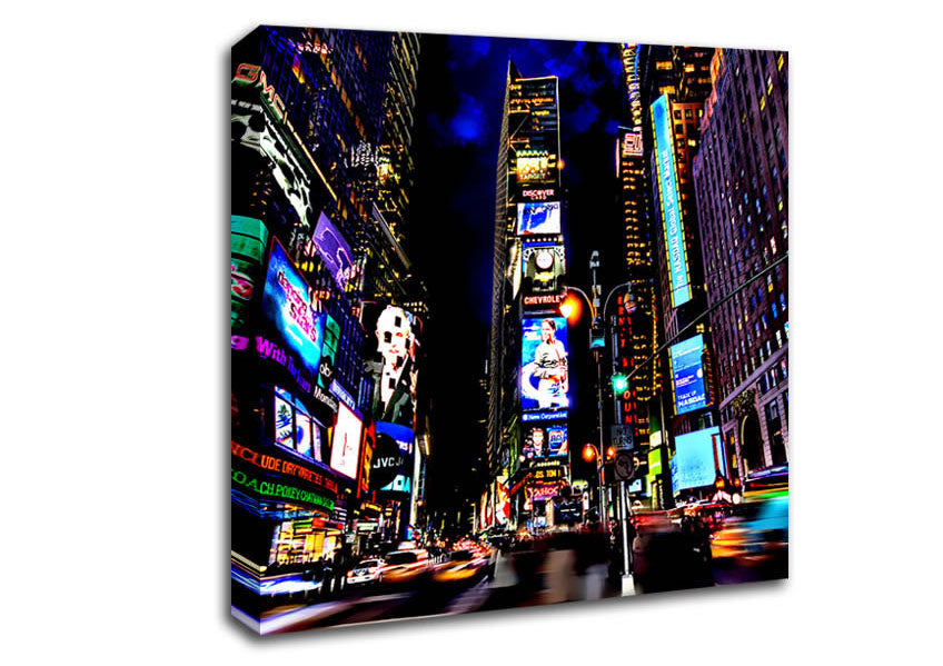 New York City Gods Speed Canvas Wall Art