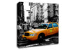New York City Yellow Cab Crossing Canvas Wall Art