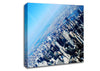 New York From The Plane Canvas Wall Art