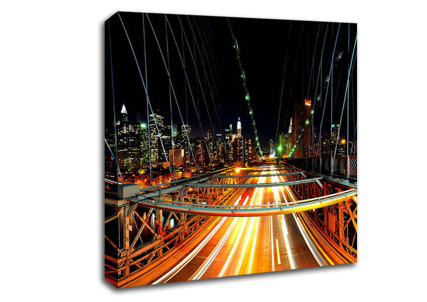 New York Nights Canvas Wall Art