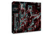 New York Rush Hour Psychedelic Canvas Wall Art