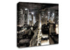 New York Streets At Night Canvas Wall Art