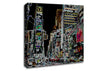 New York Times Square Psychedelic Canvas Wall Art