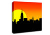 Sunrise New York City Canvas Wall Art