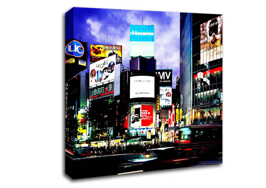 The Energy Of New York City Canvas Wall Art