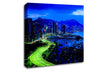 Tokyo Blues Canvas Wall Art