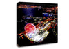 Tokyo City Funfair Night Lights Canvas Wall Art