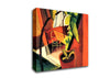 August Macke A Look Into The Summerhouse Canvas Wall Art