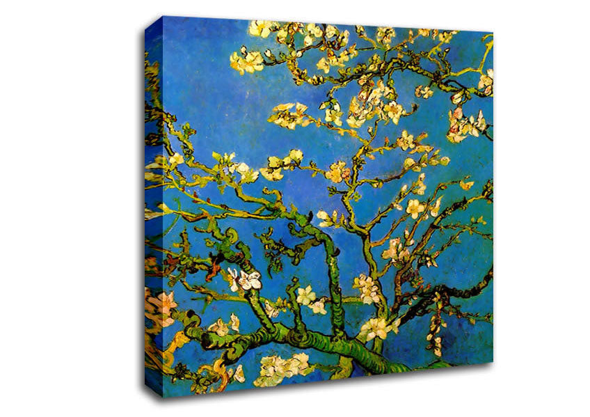 Van Gogh Blossoming Almond Tree Canvas Wall Art