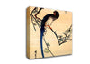 Hiroshige Blue Bird On A Plumtree Canvas Wall Art