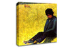 Seurat Boy Sitting On A Lawn Canvas Wall Art