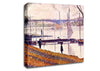 Seurat Bridge Of Courbevoie Canvas Wall Art