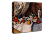 Cezanne Still Life With Apples Canvas Wall Art