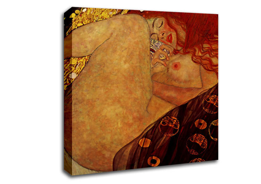 Klimt Danae Canvas Wall Art