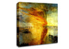Joseph Mallord Turner Fire At The Parliament Building In 1834 Canvas Wall Art