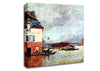 Sisley Flood At Port Marly 2 Canvas Wall Art
