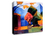 August Macke Garden On The Lake Of Thun Canvas Wall Art