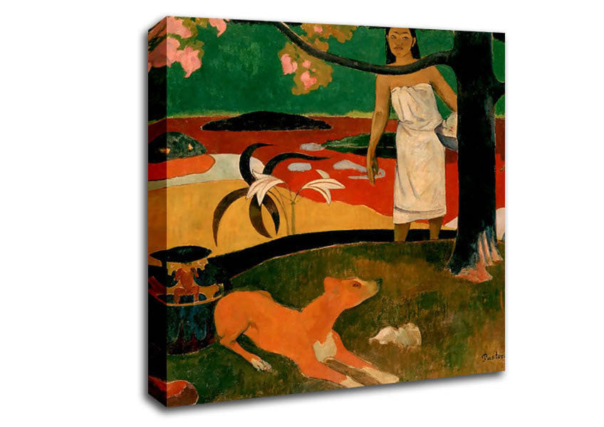 Gauguin Pastorales Tahitiennes Canvas Wall Art