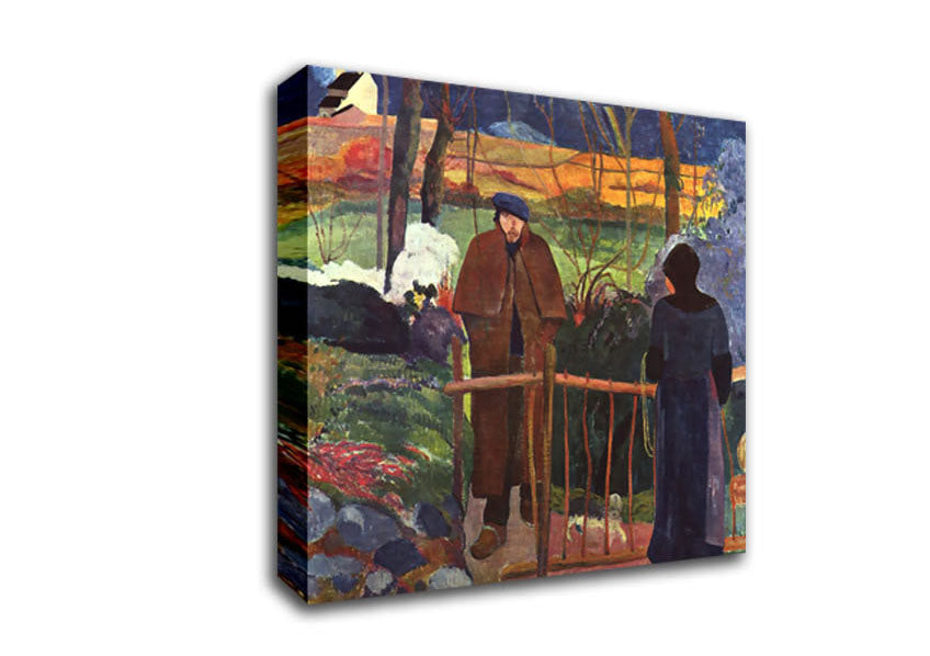 Gauguin Good Day Mr Gauguin Canvas Wall Art