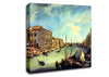 Canaletto Grand Canal At San Vio Canvas Wall Art