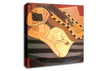 Juan Gris Guitar With Ornaments Canvas Wall Art