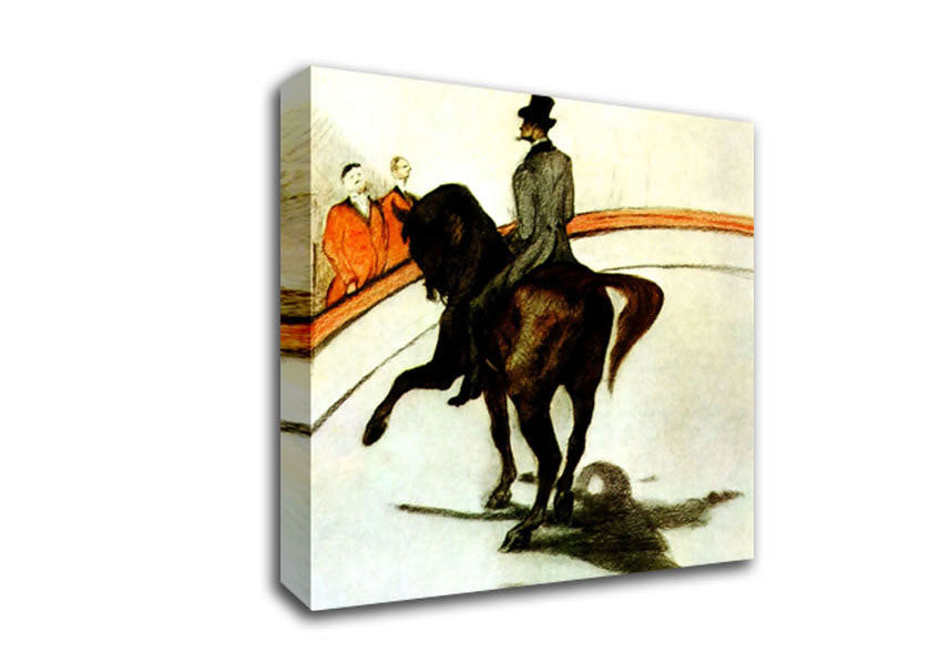 Toulouse Lautrec Horse In The Ring Canvas Wall Art