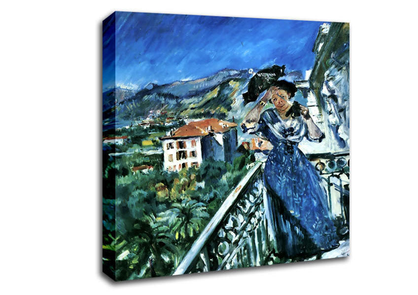 Lovis Corinth In Bordighera Canvas Wall Art