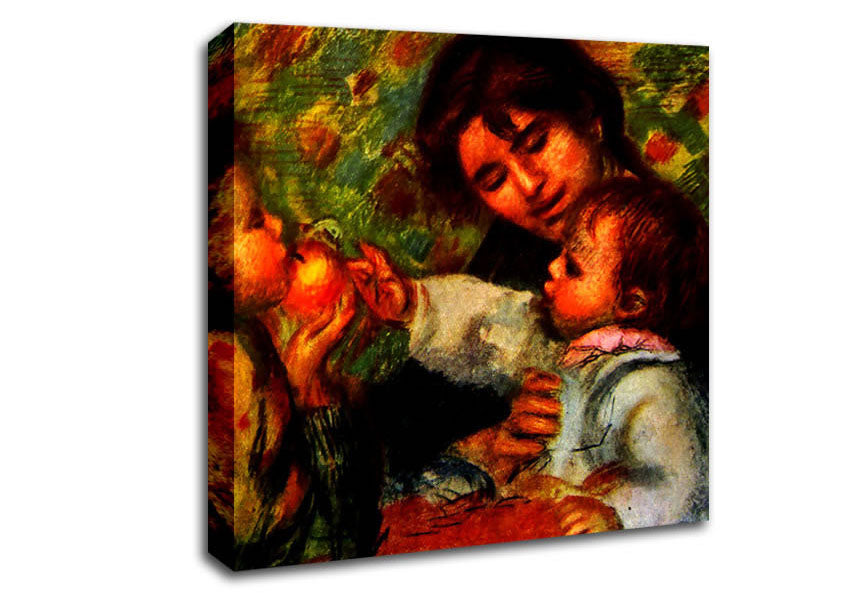Jean Renoir And Gabrielle Canvas Wall Art