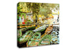 Monet Les Bain De La Grenouillere Canvas Wall Art