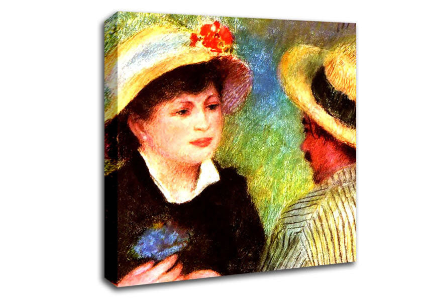 Renoir Les Canotiers Canvas Wall Art