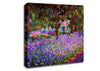 Monet Garden In Giverny Canvas Wall Art