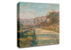 Monet Road Of La Roche-Guyon Canvas Wall Art