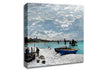 Monet The Beach At Sainte-Adresse Canvas Wall Art