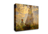 Monet Umbrella Canvas Wall Art
