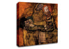 Schiele Mother With Two Children Canvas Wall Art