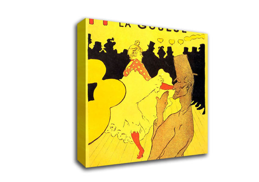Toulouse Lautrec Moulin Rouge La Goulue Canvas Wall Art