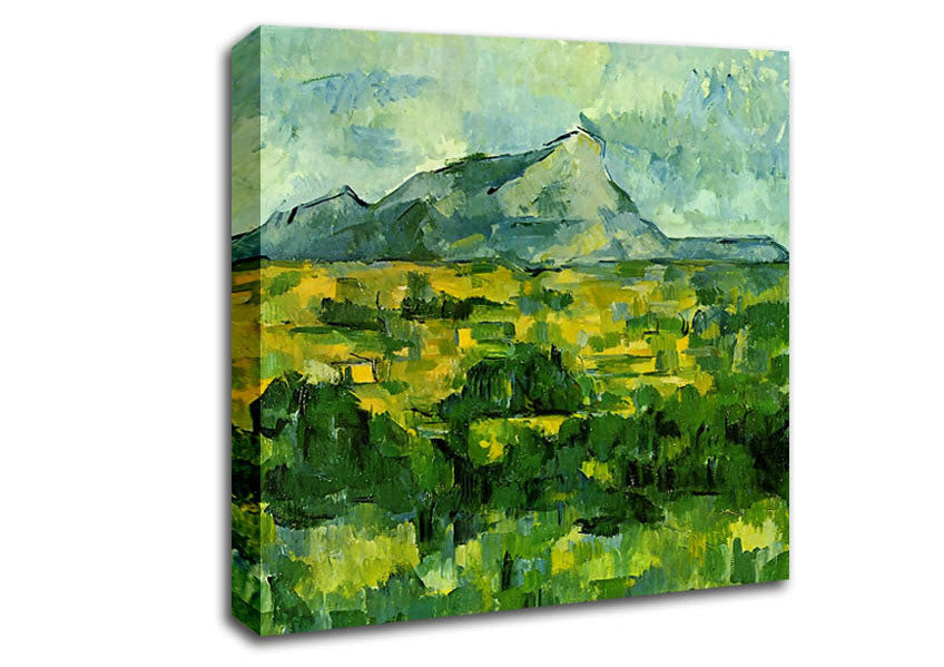 Cezanne Mount St Victiore Canvas Wall Art