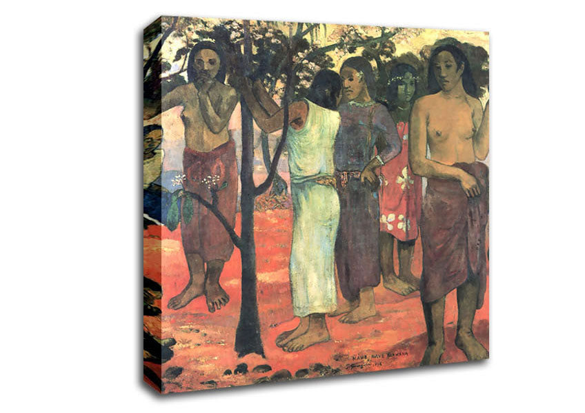 Gauguin Nava Nava Mehana Canvas Wall Art