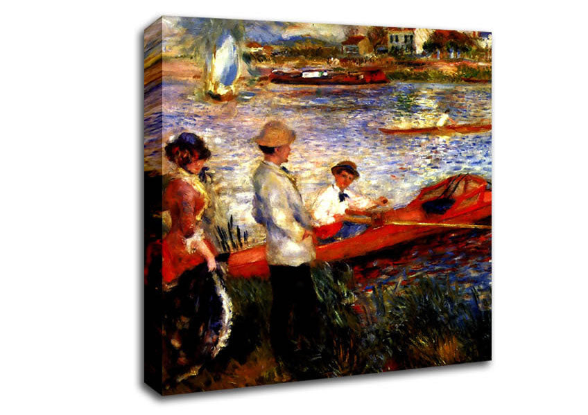 Renoir Oarsman Of Chatou Canvas Wall Art