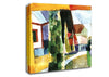 August Macke Our Garden On The Lake 5 Canvas Wall Art