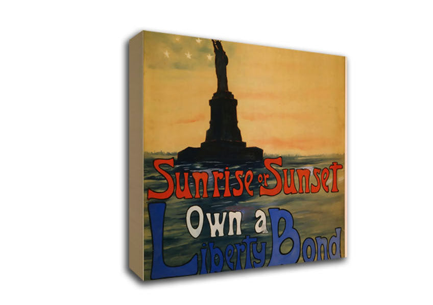 Own A Liberty Bond Canvas Wall Art