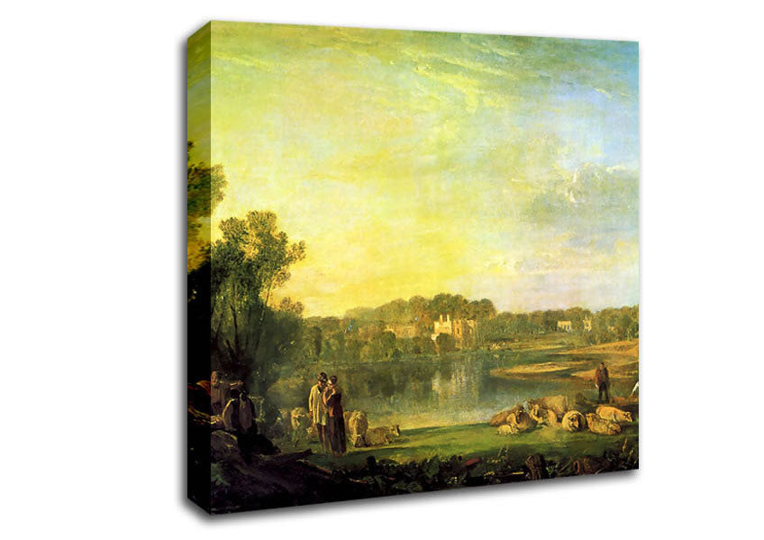 Joseph Mallord Turner Popes Villa At Twickenham Canvas Wall Art