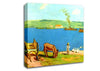 Sisley River Bank Canvas Wall Art
