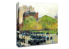 Hassam Spring Morning In The Heart Of The City Canvas Wall Art
