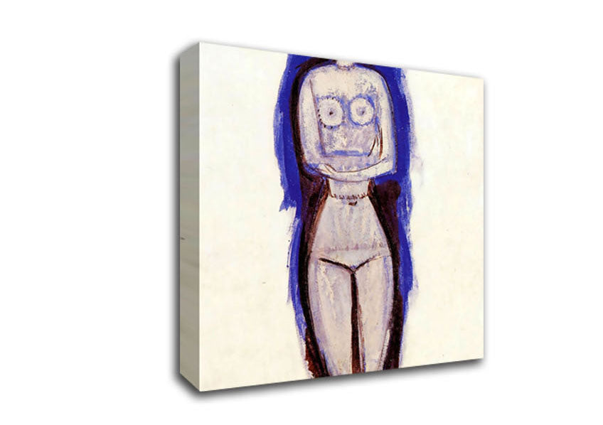 Modigliani Standing Nude Canvas Wall Art