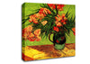 Van Gogh Still Life Vase With Oleanders And Books Canvas Wall Art